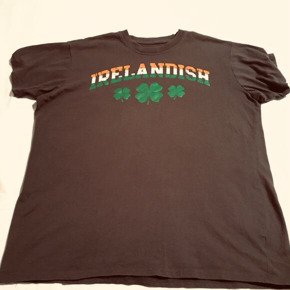 IRELANDISH St Patrick's Day T-shirt grey L - Picture 2 of 6